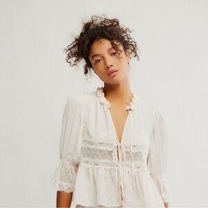Free People Forever Young Bed Jacket